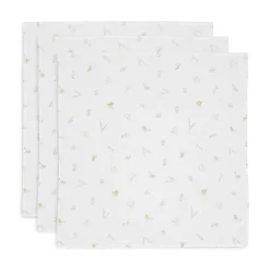 3er-Set Mulltücher Lovely Birds 70 x 70 cm