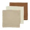 3er-Set Musselin Mullwindeln 70 x 70 cm