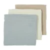 3er-Set Musselin Mullwindeln 70 x 70 cm