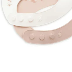 2er-Set Silikon Lätzchen Lovely Birds