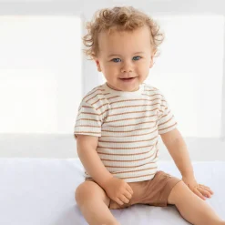 2er-Set T-Shirt und Shorts Sealife