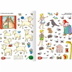 Erstes Stickern - Märchen