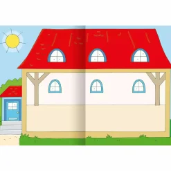 Erstes Stickern Bauernhof