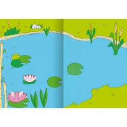 Erstes Stickern Bauernhof