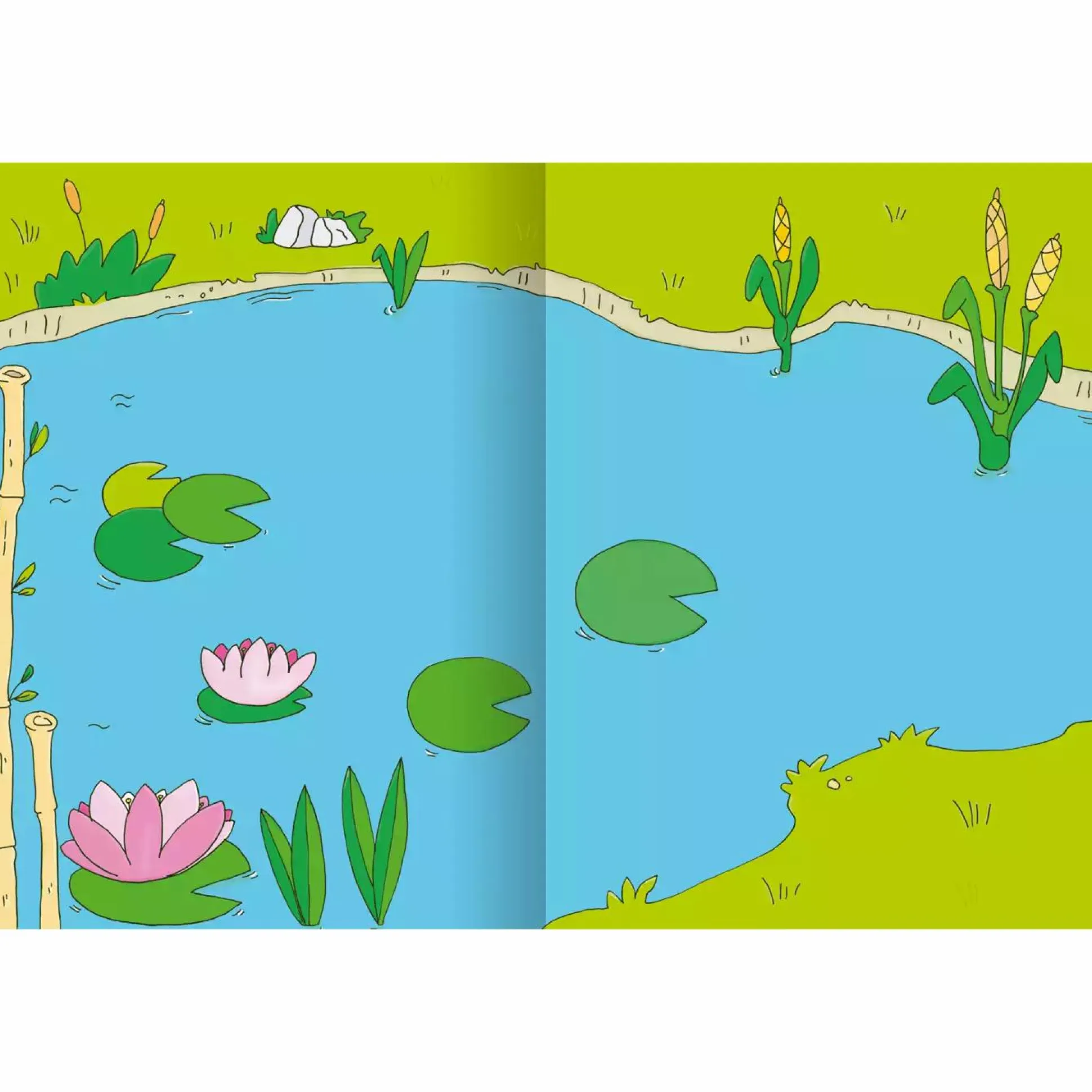 Erstes Stickern Bauernhof