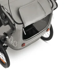 Fahrradanhänger Bike n Walk Duo Light Grey