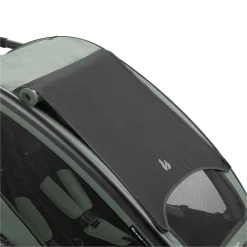 Fahrradanhänger Bike n Walk Duo Dark Green