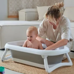 Faltbadewanne Baby Bath 2 Go Stone Grey