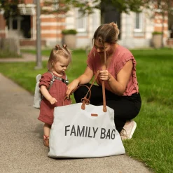 Family Bag Tragetasche Grau