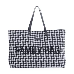 Family Bag Tragetasche Hahnentritt