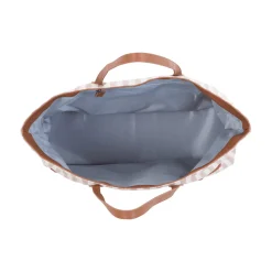 Family Bag Tragetasche Nude gestreift