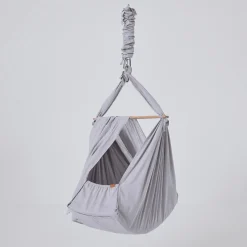 Federwiege Premium Grau