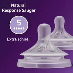 Flaschensauger Natural Response Gr. 5 ab 6 Monate SCY965/02