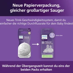 Flaschensauger Natural Response Gr. 5 ab 6 Monate SCY965/02