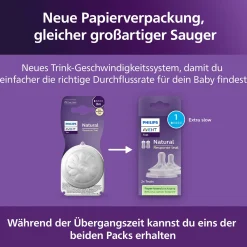 Flaschensauger Natural Response Gr. 1 ab 0 Monate SCY961/02