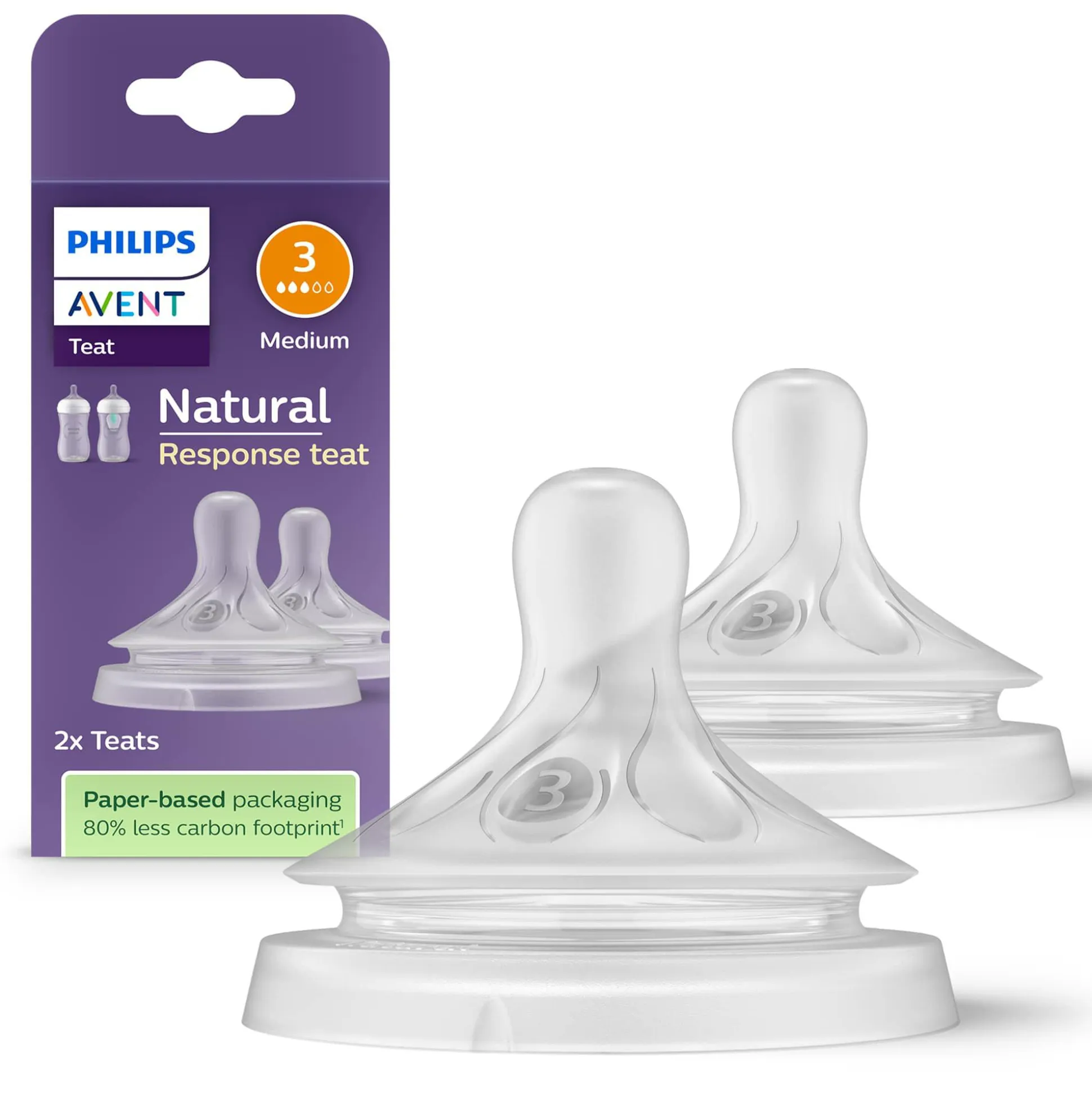 Flaschensauger Natural Response Gr. 3 ab 1 Monat SCY963/02