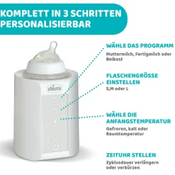 Flaschenwärmer mit Sterilisiergerät