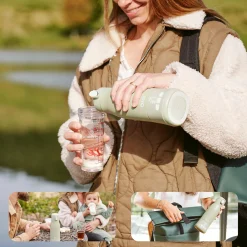 Flaschenwärmer Moov & Feed Sage Green