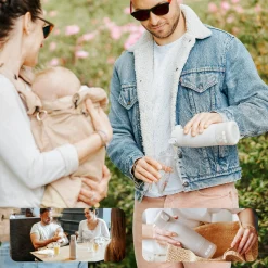 Flaschenwärmer Moov & Feed Beige