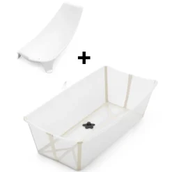Flexi Bath® XL Bundle Sandy Beige inkl. Newborn Support