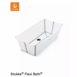 Flexi Bath® XL White mit hitzeempfindlichem Stöpsel