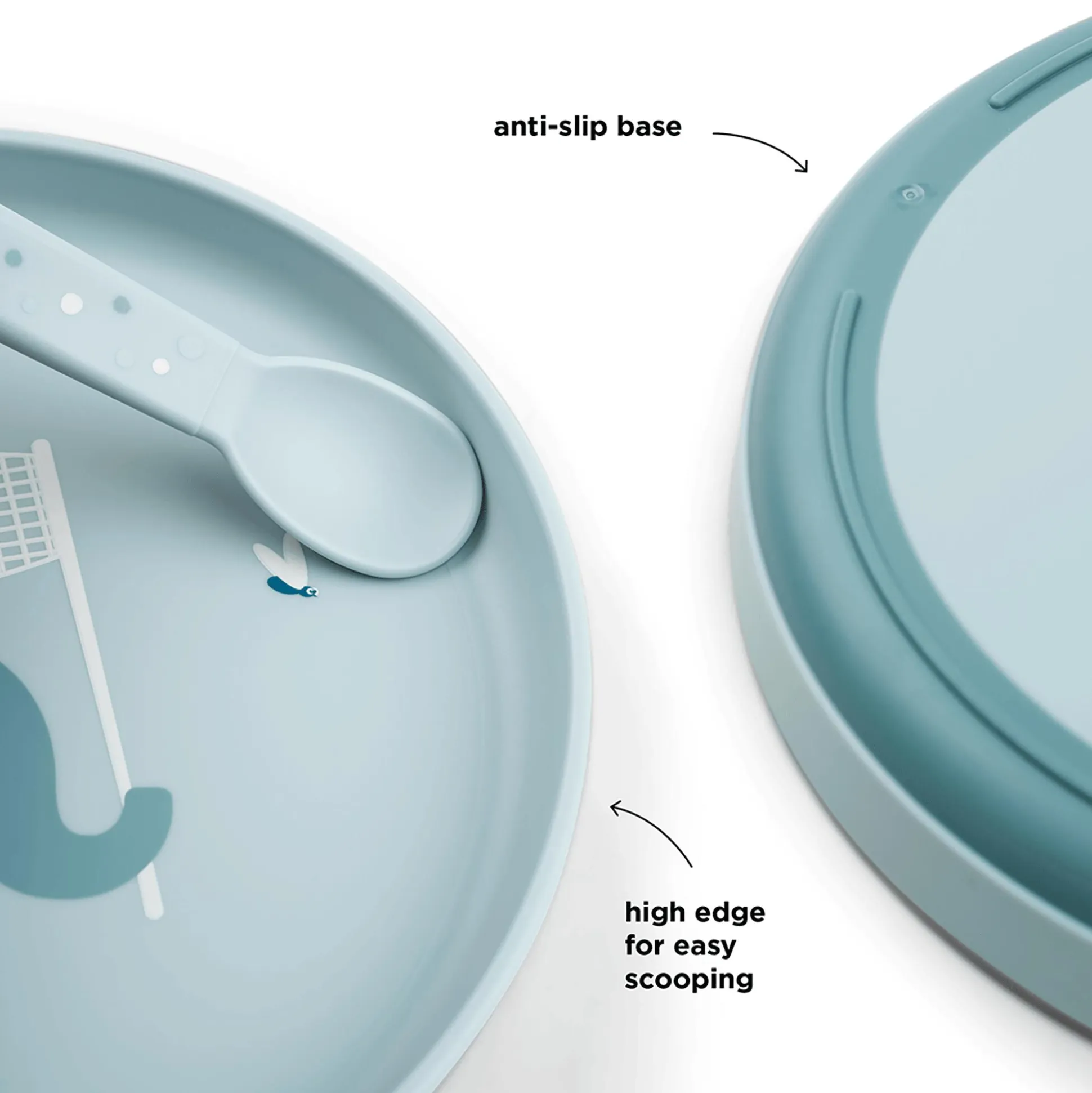 Foodie Teller Elphee Blau