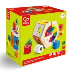 Formensortierer aus Holz