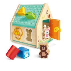 Formensortierer mit niedlichen Tieren