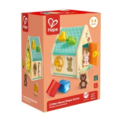 Formensortierer mit niedlichen Tieren