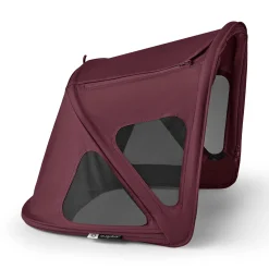 Fox 5 Sonnendach mit Lüftungsfenstern Dark Cherry