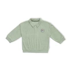 Frottee-Langarmshirt