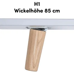 Fußpaket Lovis 85 cm für die breite Wickelkommode Lovis