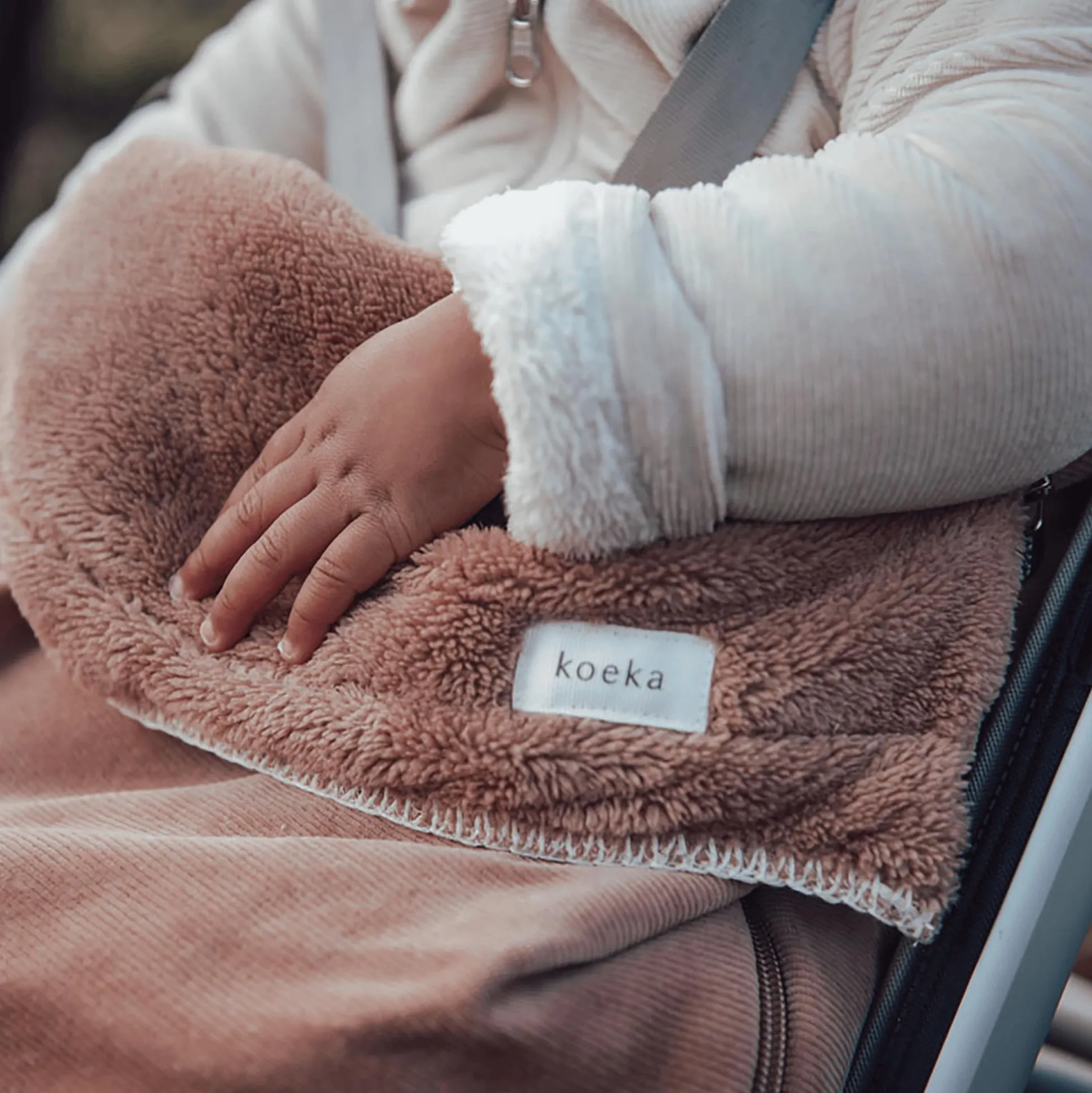 Fußsack Plüsch Oddi Soft Earth