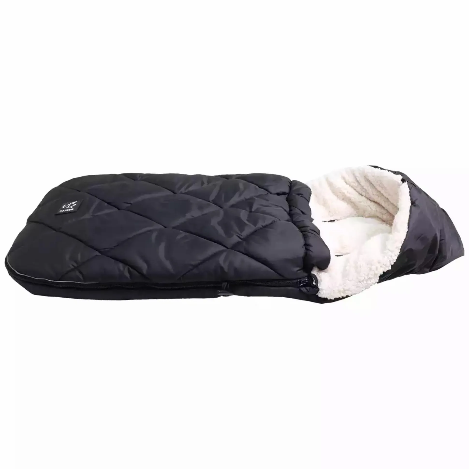 Fußsack XL Too Black / Creme