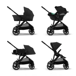 Gazelle S Moon Black (Black Frame)