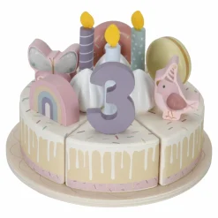 Geburtstagstorte aus Holz