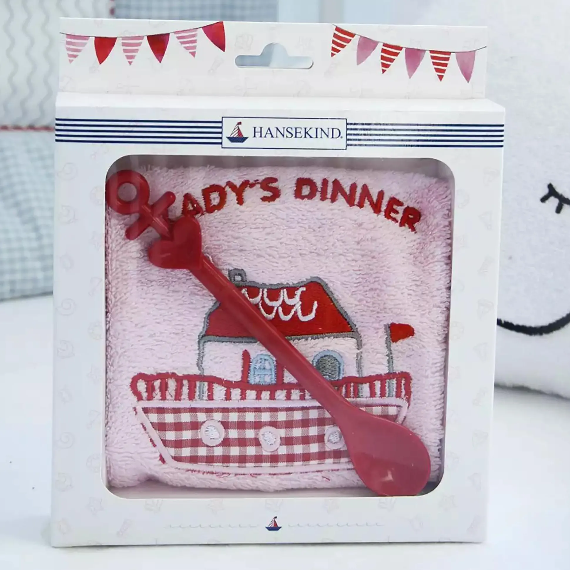 Geschenkset Lätzchen und Löffel