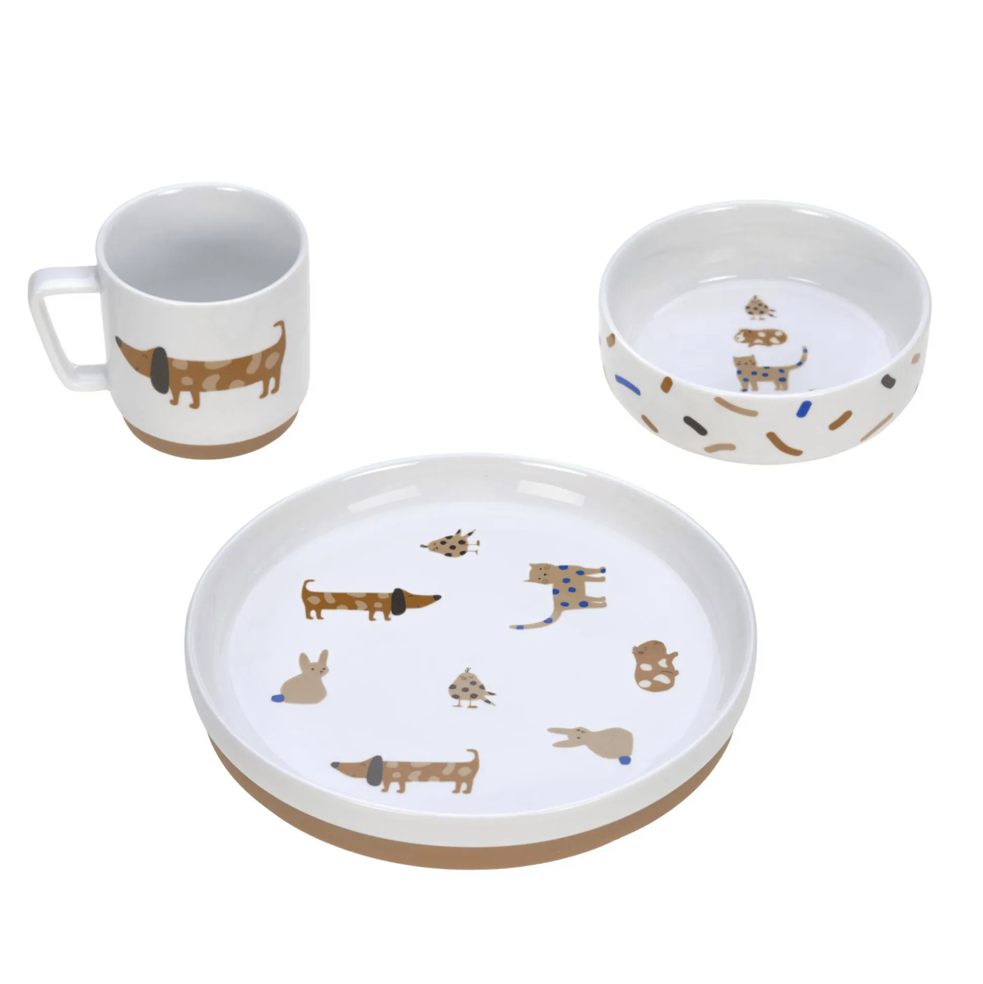 Geschirrset Little Mateys