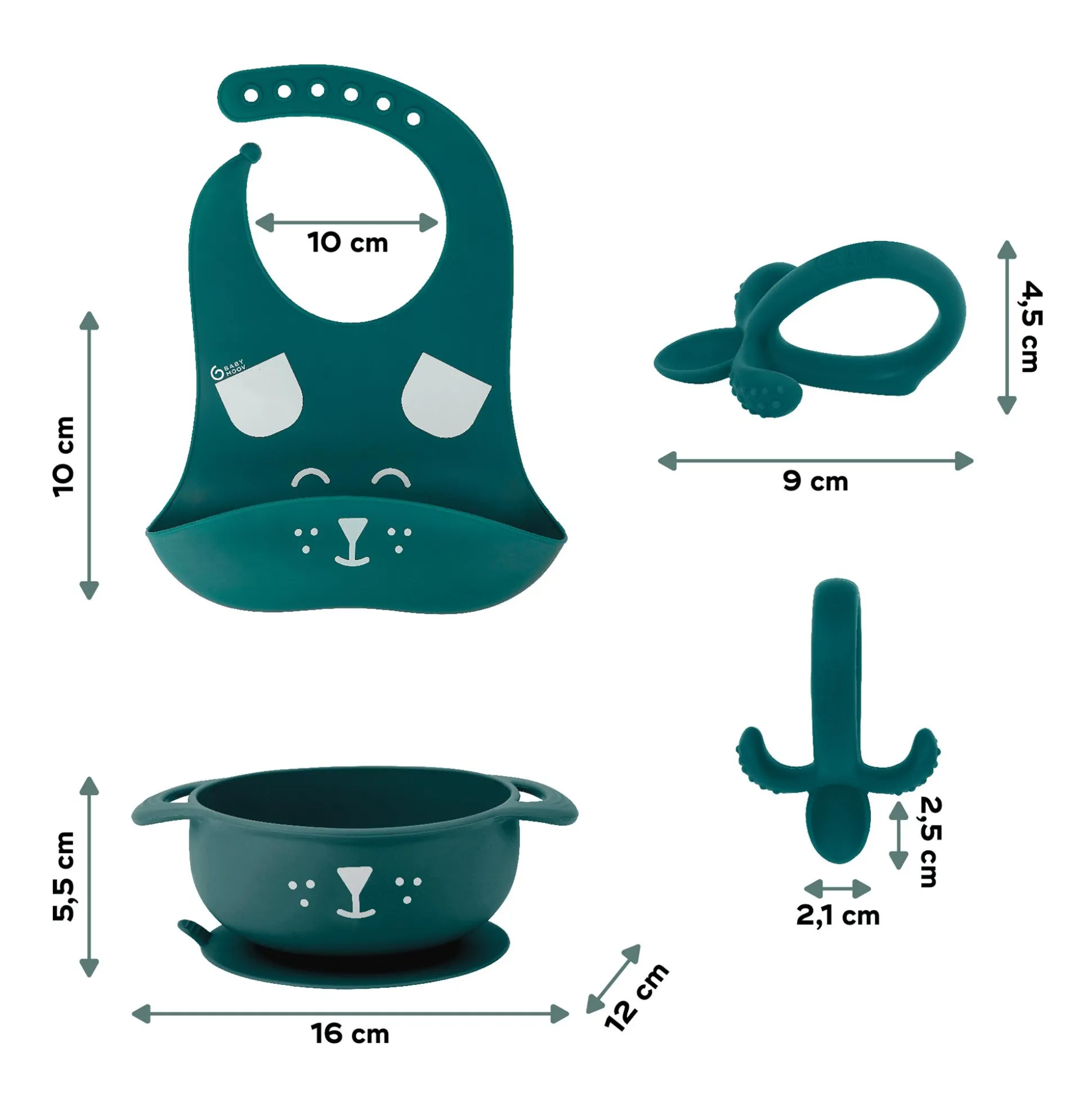 Geschirrset 3-teilig FIRST'ISY Dog
