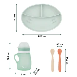Geschirrset 4-teilig GROW'ISY