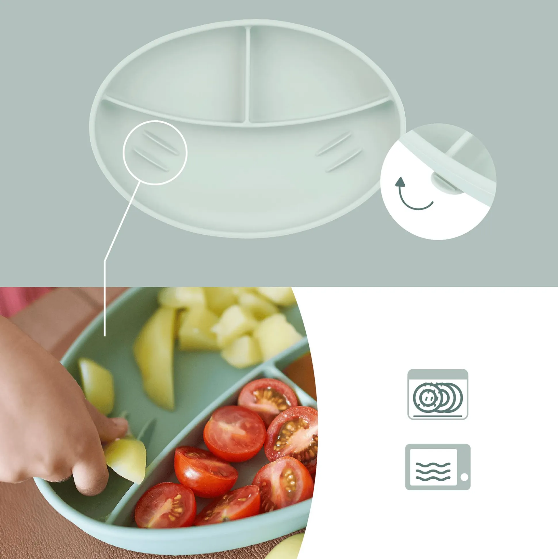 Geschirrset 4-teilig GROW'ISY