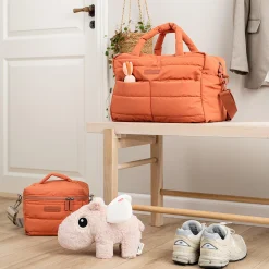 Gesteppte Wickeltasche