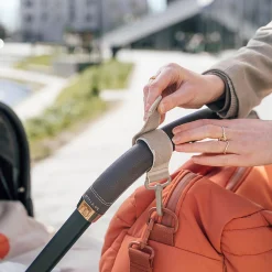 Gesteppte Wickeltasche