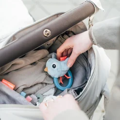 Gesteppte Wickeltasche