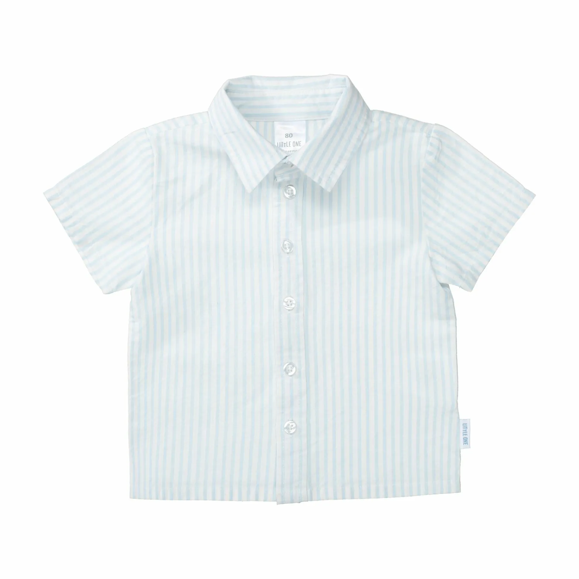gestreiftes Kurzarm-Hemd