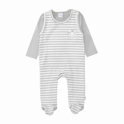 gestreiftes Strampler-Set Zebra