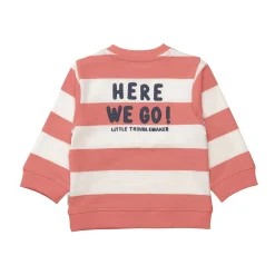 gestreiftes Sweatshirt