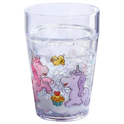 Glitzerbecher Einhorn