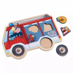 Greifpuzzle - Feuerwehrauto