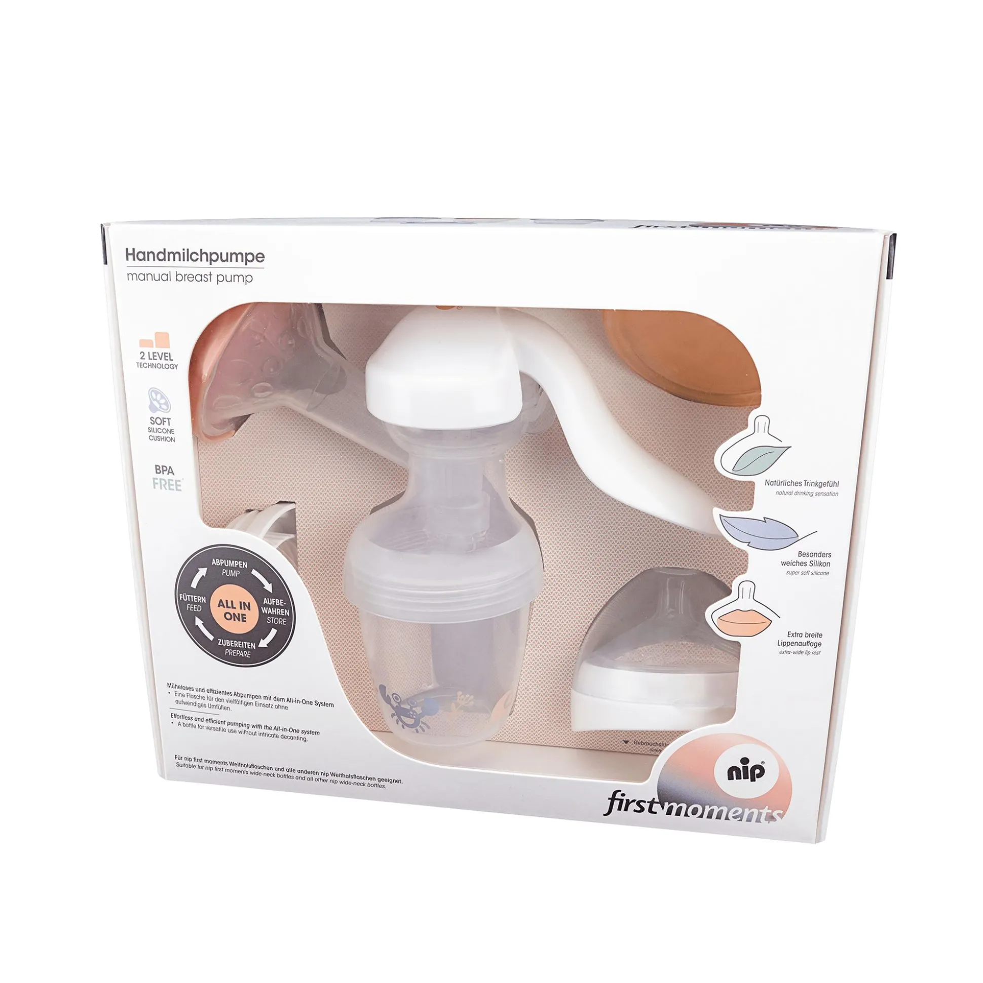 Handmilchpumpe first moments